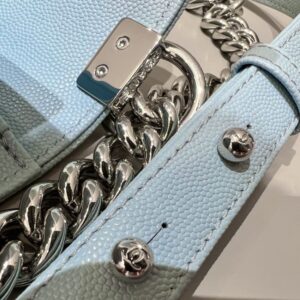 Replica CHANEL Le Boy Light Blue - high-accuracy replica luxury purse
