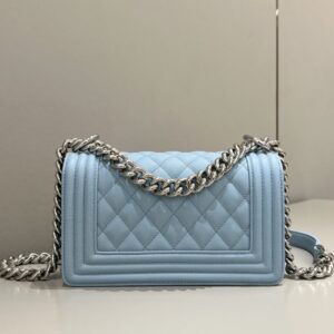 Replica CHANEL Le Boy Light Blue - 1:1 designer replica handbag