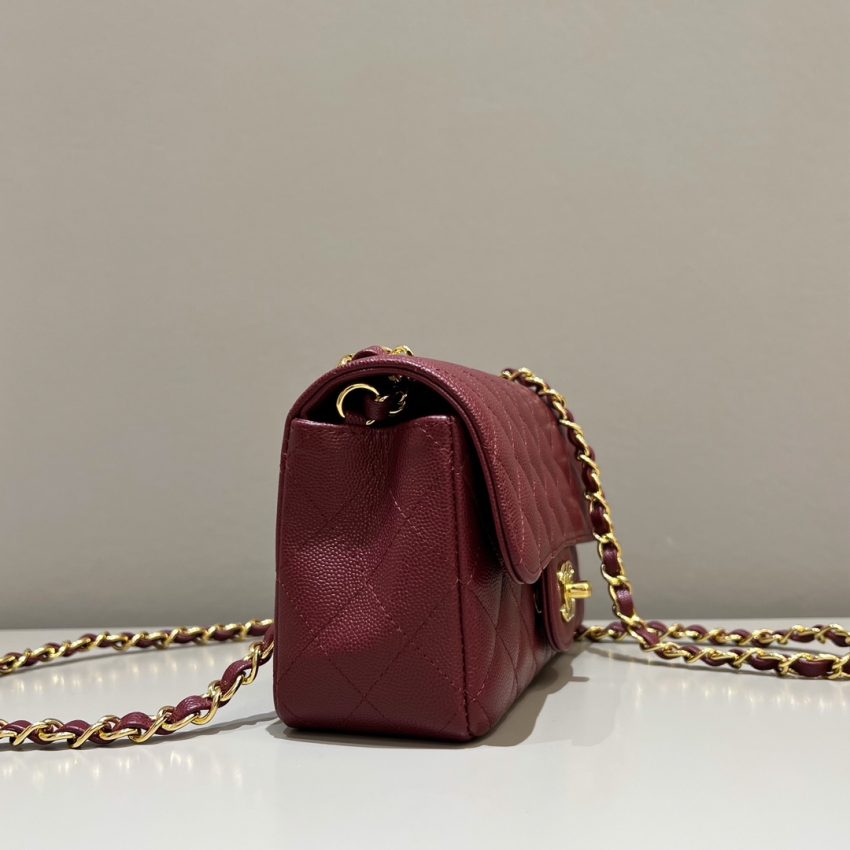 Replica CHANEL Classic Flap 25cm Burgundy - high-end fake designer purse