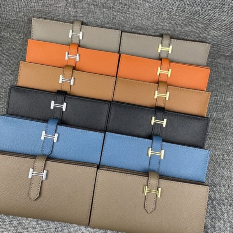 Replica Hermes Zipper Vertical Wallet - near-authentic luxury replica handbag