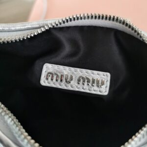 Replica Miu Miu Wander Silver - authentic-look luxury purse replica