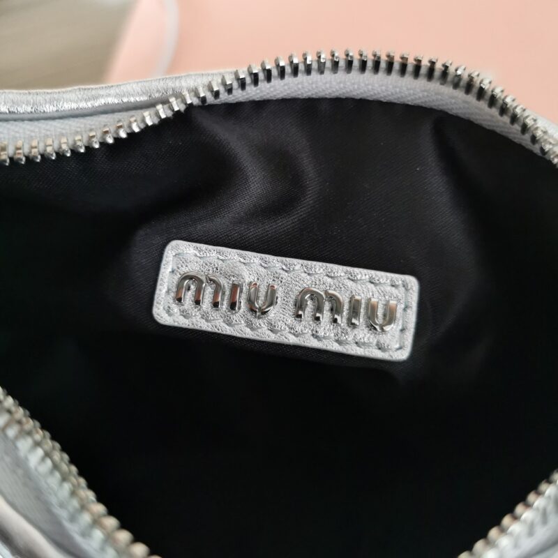 Replica Miu Miu Wander Silver - authentic-look luxury purse replica