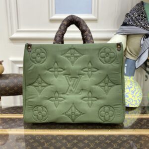 Replica LV OnTheGo Green Soft - high-quality designer bag clone