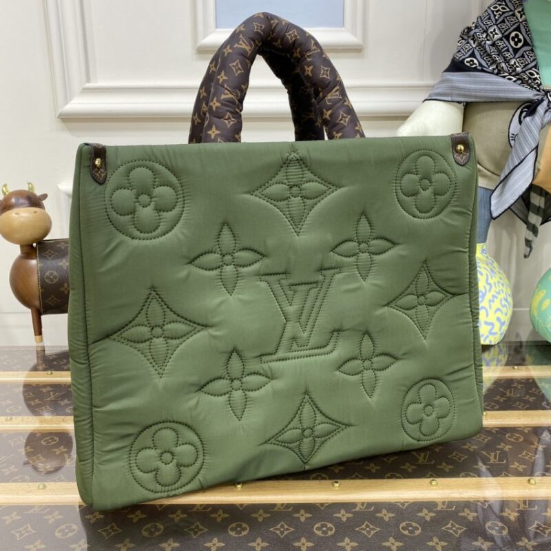 Replica LV OnTheGo Green Soft - top-rated replica designer bag