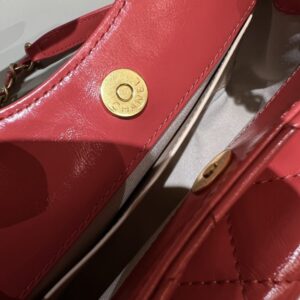 Replica CHANEL Hobo Small Red - authentic-look luxury purse replica