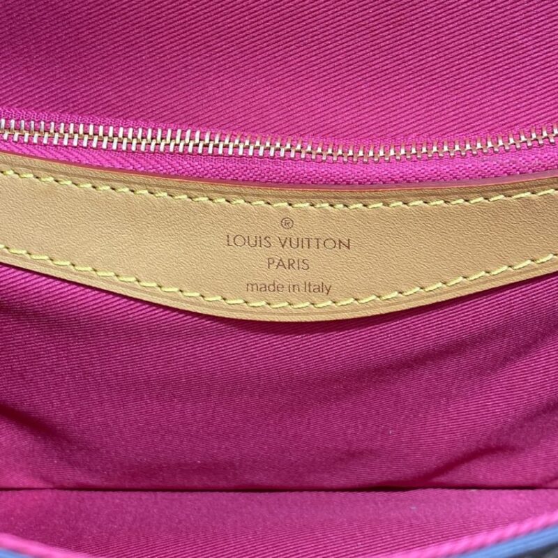 Replica Louis Vuitton Nano Diane Satchel Pink Strap - best quality luxury bag dupe