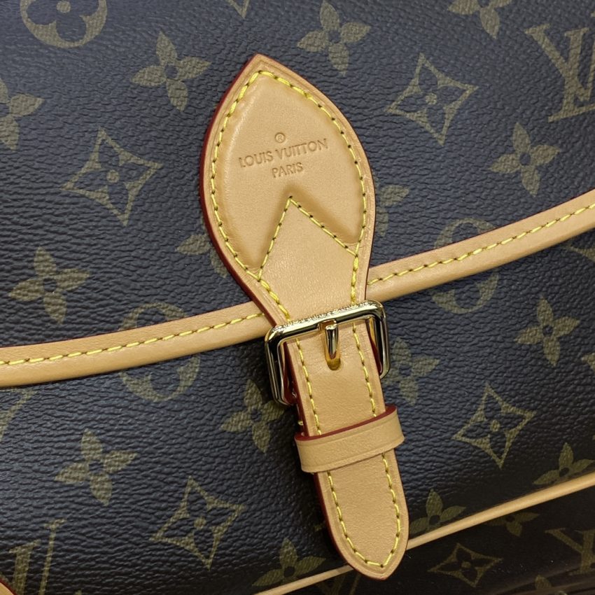 Replica Louis Vuitton Nano Diane Satchel Brown - premium-grade designer purse dupe