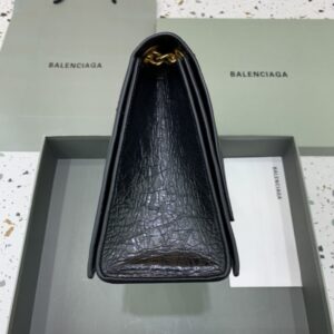 Replica Balenciaga Crush Large Black - best quality luxury bag dupe