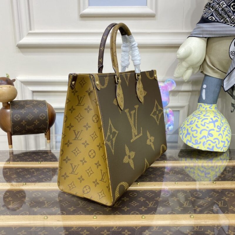 Replica Louis Vuitton OnTheGo Brown Canvas - high-end fake designer purse