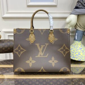 Replica Louis Vuitton OnTheGo Brown Canvas - ultra-realistic fake designer tote