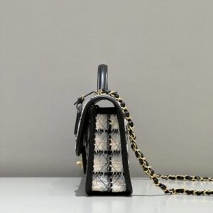 Replica CHANEL 22K Postman Woolen Tofu Bag - best quality luxury bag dupe