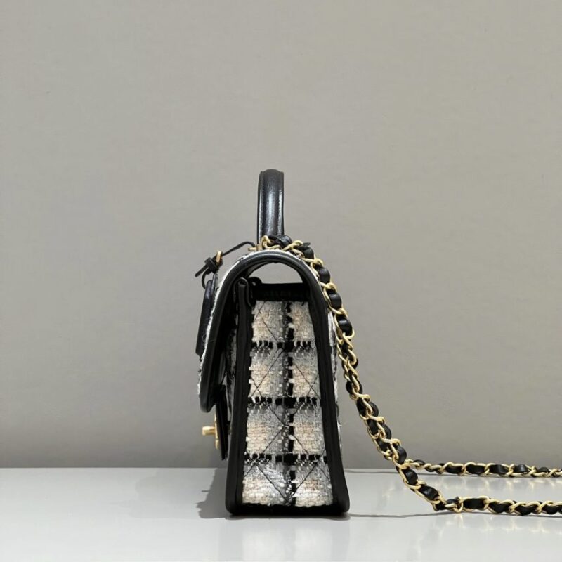 Replica CHANEL 22K Postman Woolen Tofu Bag - best quality luxury bag dupe