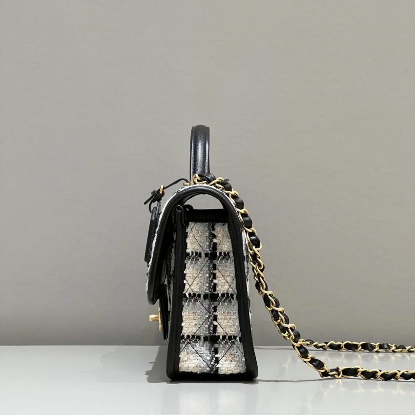 Replica CHANEL 22K Postman Woolen Tofu Bag - best quality luxury bag dupe