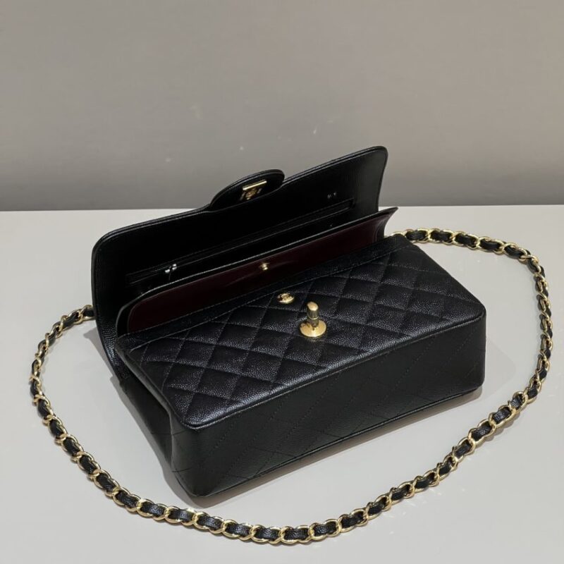 Replica CHANEL Classic Flap 23cm Black Caviar - realistic designer-inspired fake bag