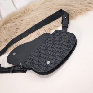 Replica Dior Messenger Black Oblique - 1:1 designer replica handbag