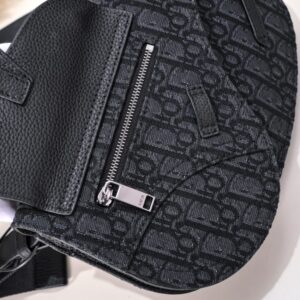 Replica Dior Messenger Black Oblique - authentic-look luxury purse replica