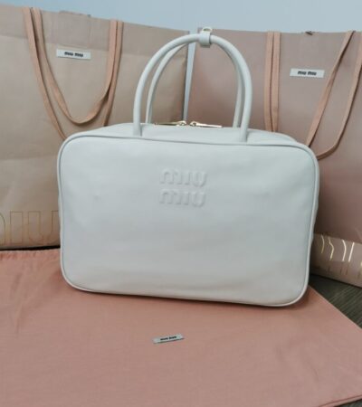Replica Miu Miu Arcadie White - best-selling designer handbag dupe