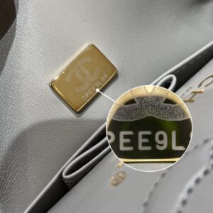 Replica CHANEL Classic Flap 23cm Gray - top-tier luxury replica shoulder bag