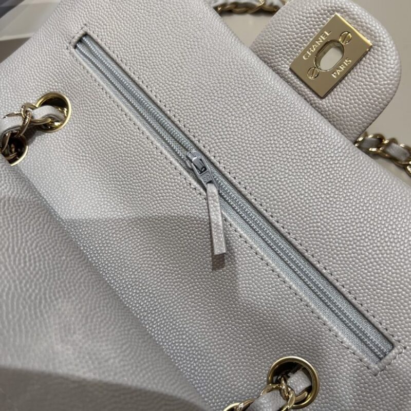 Replica CHANEL Classic Flap 23cm Gray - best quality luxury bag dupe
