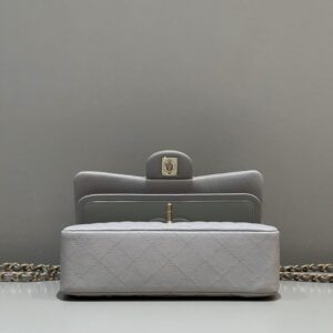 Replica CHANEL Classic Flap 23cm Gray - top-tier luxury replica shoulder bag