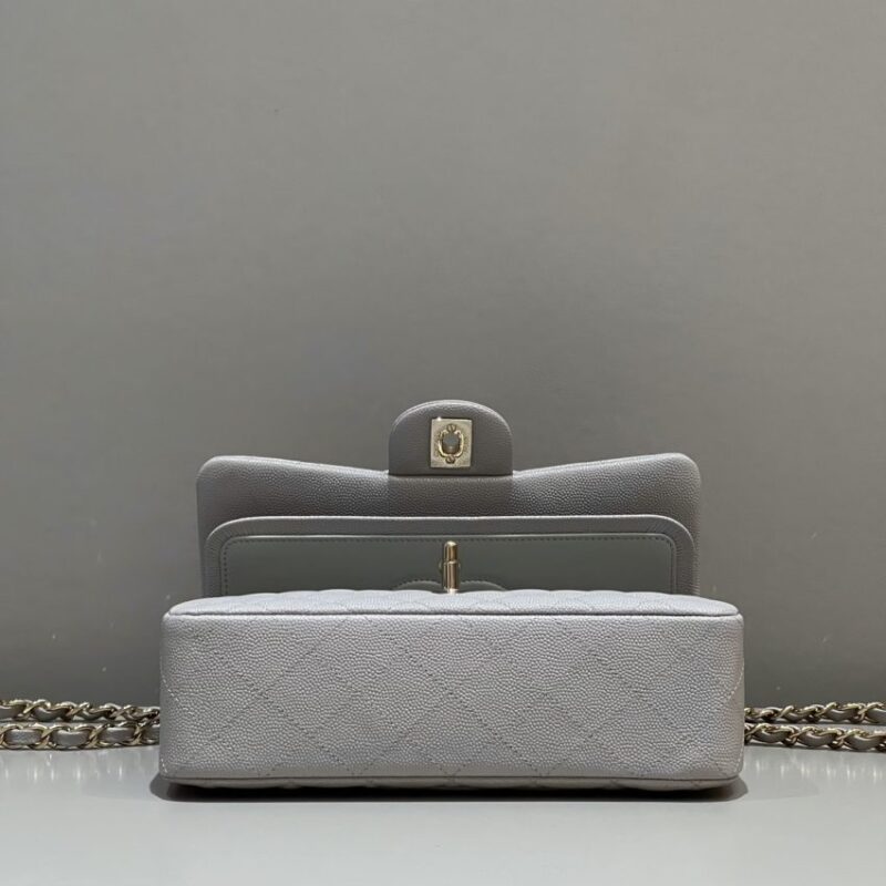 Replica CHANEL Classic Flap 23cm Gray - top-tier luxury replica shoulder bag