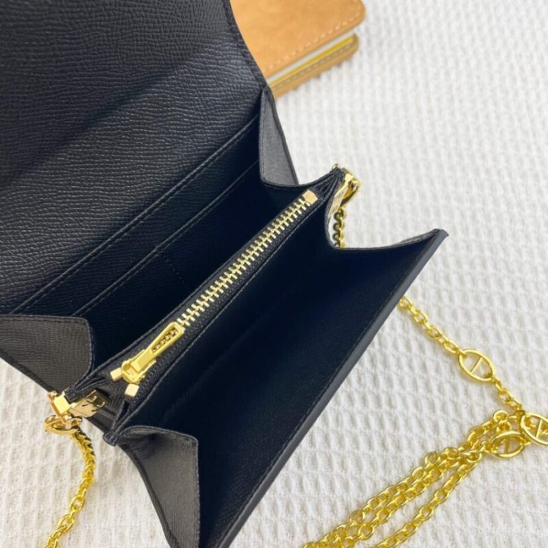 Replica Hermes Cancan Mini Chain Wallet - high-end fake designer purse