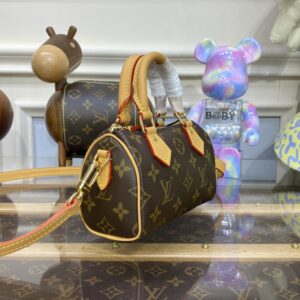 Replica Louis Vuitton Speedy Nano Brown - best-selling designer handbag dupe