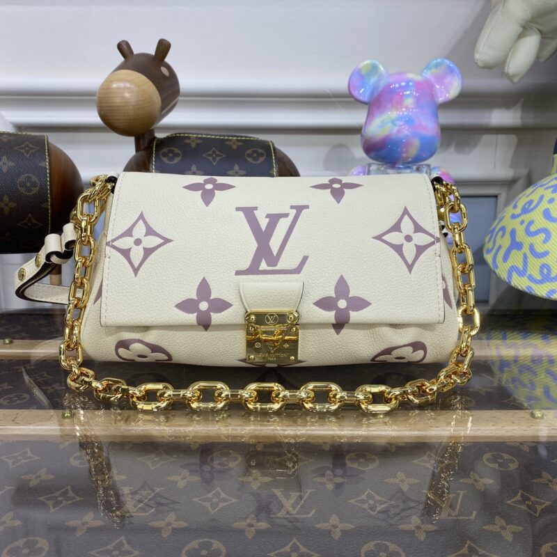 Replica Louis Vuitton Favorite Purple White - realistic designer-inspired fake bag