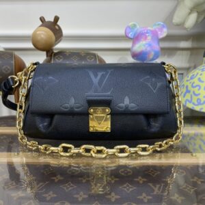 Replica Louis Vuitton Favorite Black - ultra-realistic fake designer tote