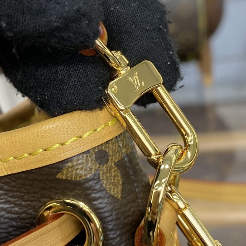 Replica Louis Vuitton Nano Noe Brown - best-selling designer handbag dupe