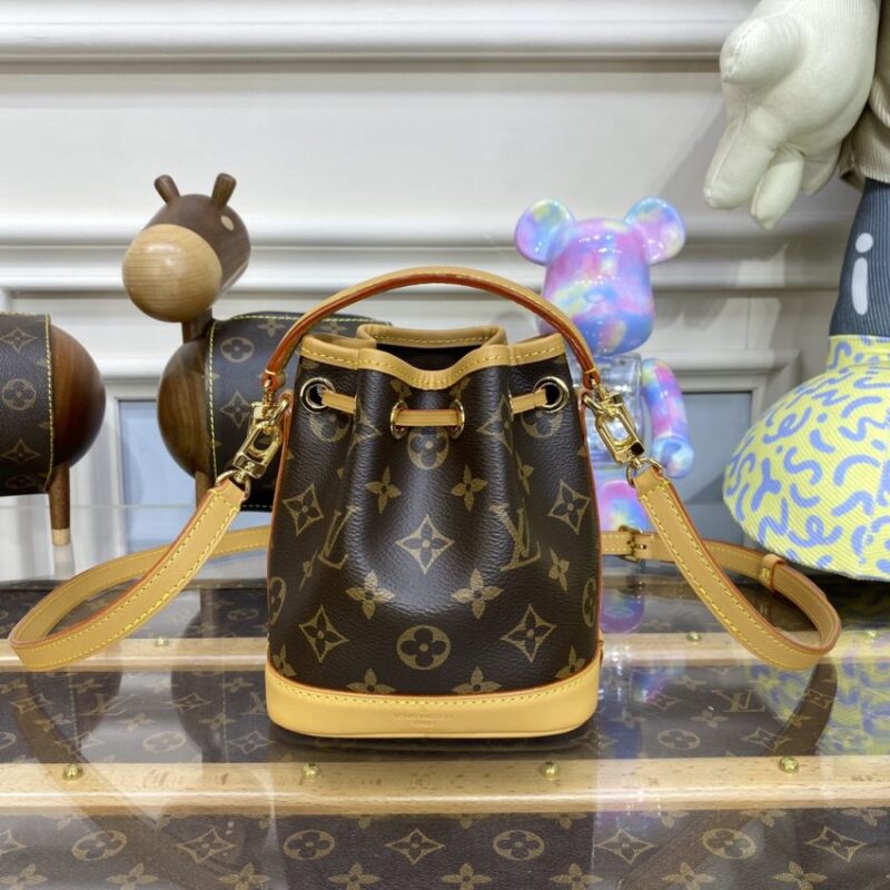 Replica Louis Vuitton Nano Noe Brown - top-rated replica designer bag