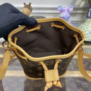Replica Louis Vuitton Nano Noe Brown - top-rated replica designer bag