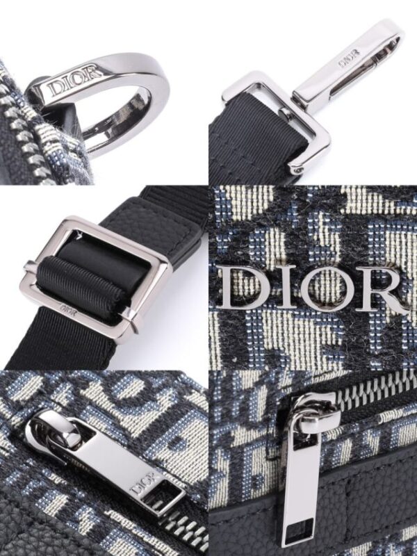 Replica Dior Safari Bag Black Jacquard - high-end fake designer purse