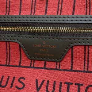 Replica Louis Vuitton Neverfull MM Grid Red Inside - premium-grade designer purse dupe