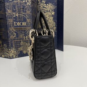 Replica Lady Dior Mini Black - top-tier luxury replica shoulder bag