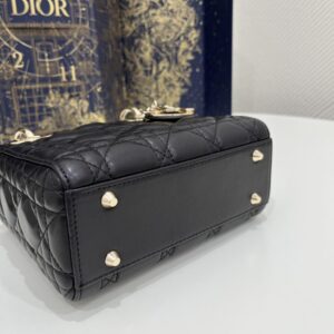 Replica Lady Dior Mini Black - premium 1:1 fake handbag model