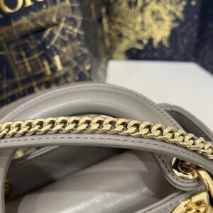 Replica Lady Dior Mini Stone Grey - 1:1 designer replica handbag