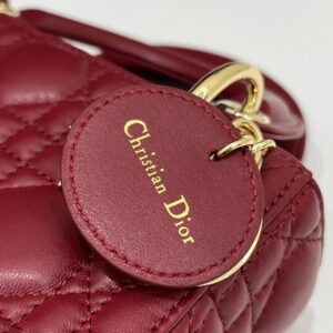 Replica Lady Dior Mini Red - high-accuracy replica luxury purse