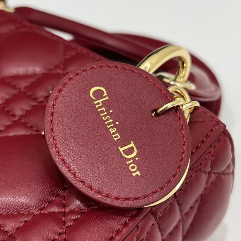 Replica Lady Dior Mini Red - high-accuracy replica luxury purse