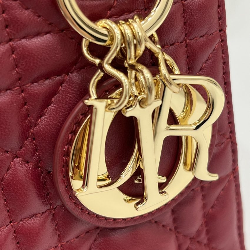 Replica Lady Dior Mini Red - best-selling designer handbag dupe
