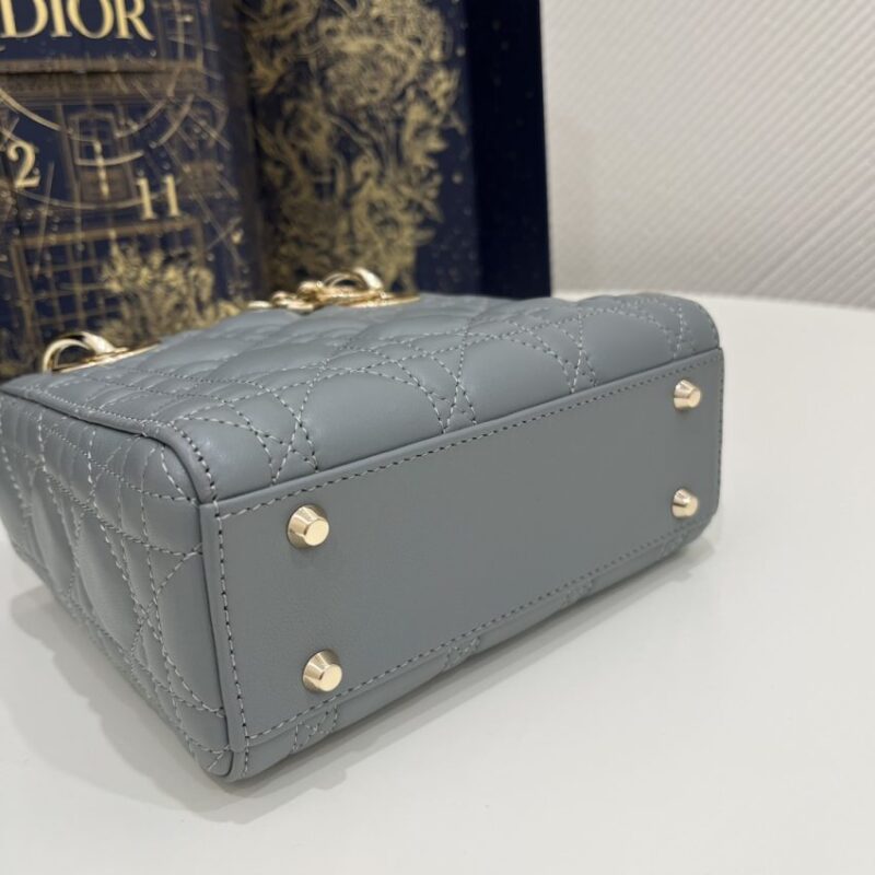 Replica Lady Dior Mini Cloud Grey - best-selling designer handbag dupe
