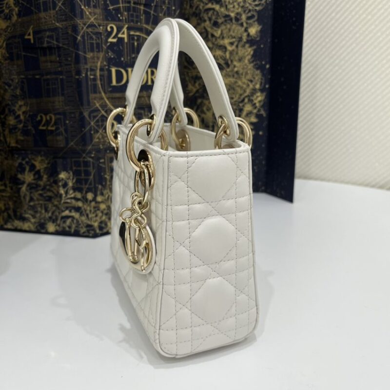 Replica Lady Dior Mini White - best-selling designer handbag dupe