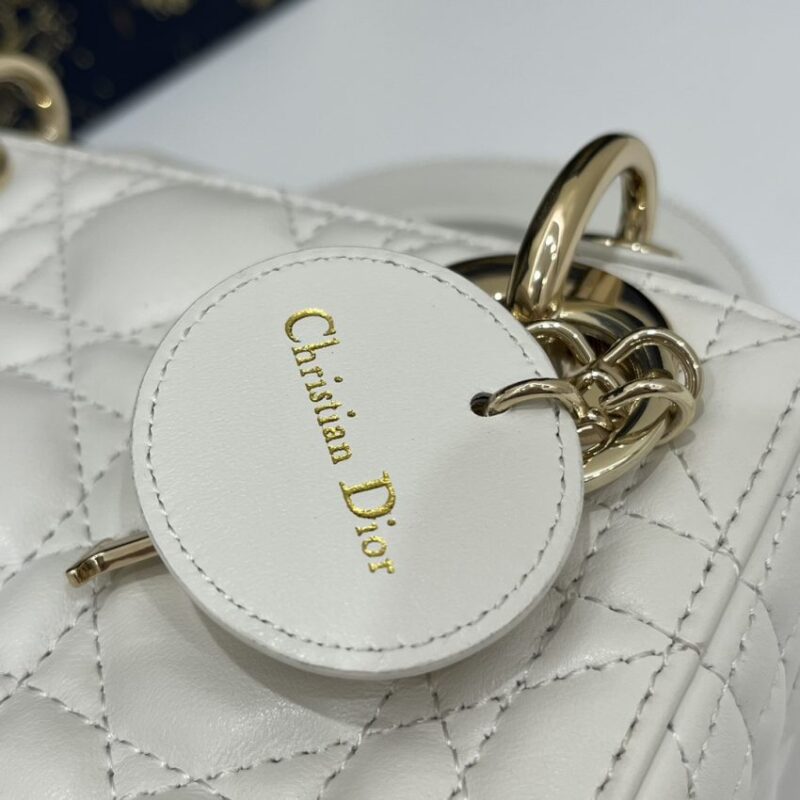 Replica Lady Dior Mini White - elite superclone designer purse