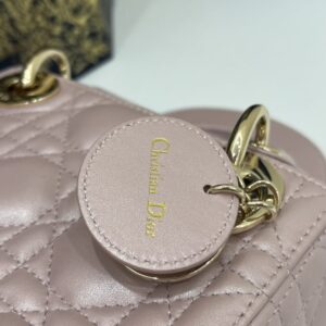 Replica Lady Dior Mini Pink - near-authentic luxury replica handbag