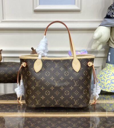 Replica Louis Vuitton Neverfull MM Brown Classic - best-selling designer handbag dupe