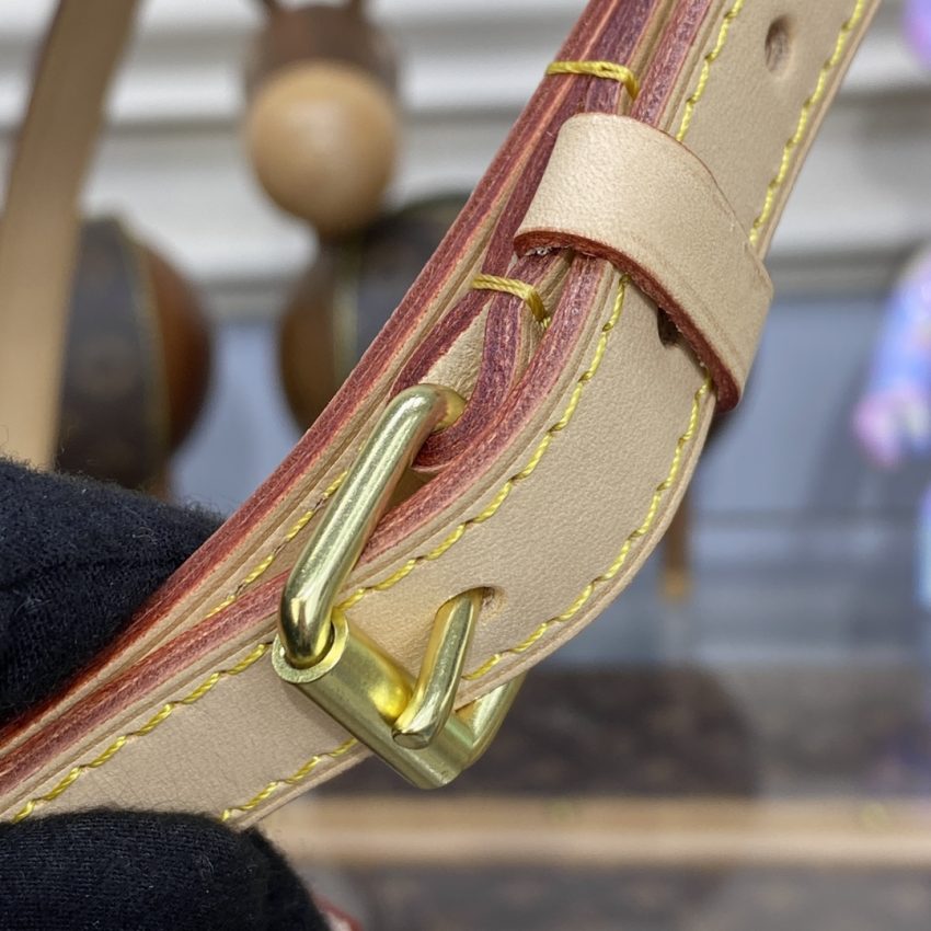 Replica Louis Vuitton Noe Bucket White Grid - elite superclone designer purse