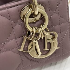 Replica Dior Lady D-Joy Mini Bag Purple - high-accuracy replica luxury purse