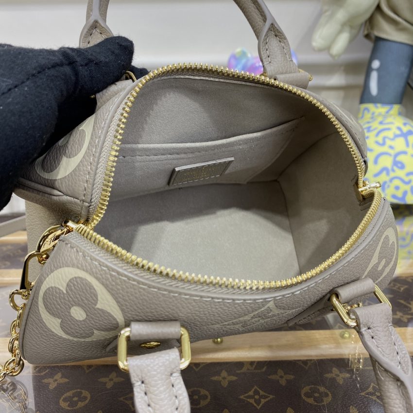 Replica Louis Vuitton Speedy Bandouliere 20 Milk Beige - top-tier luxury replica shoulder bag