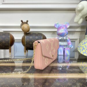 Replica Louis Vuitton Félicie Pochette Pink - high-accuracy replica luxury purse