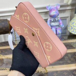 Replica Louis Vuitton Félicie Pochette Pink - realistic designer-inspired fake bag